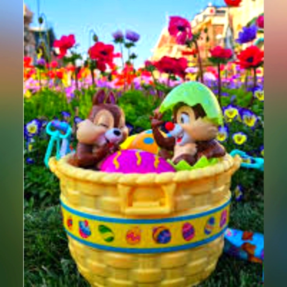 New Chip and Dale Spring Basket - popcorn bucket